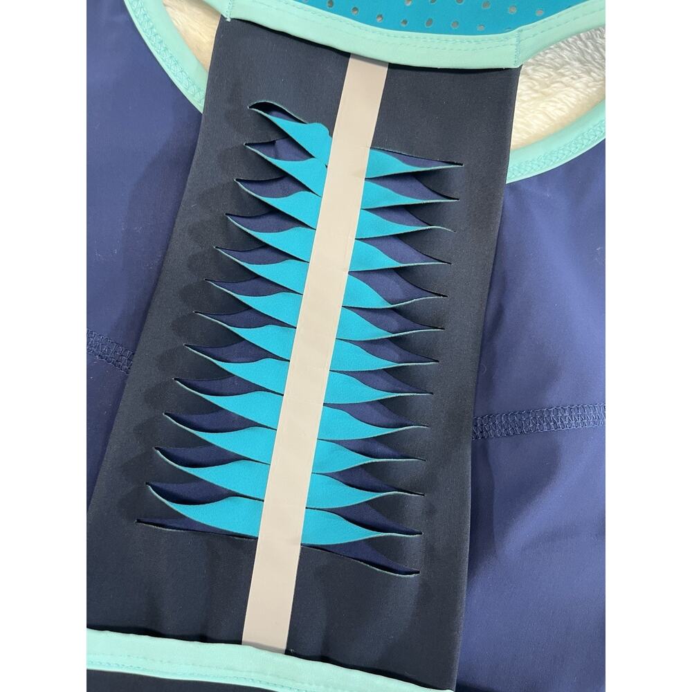 Title Nine Sportswear Dress Large Twisted Sister Racerback Built in Bra Pocket - Picture 8 of 10